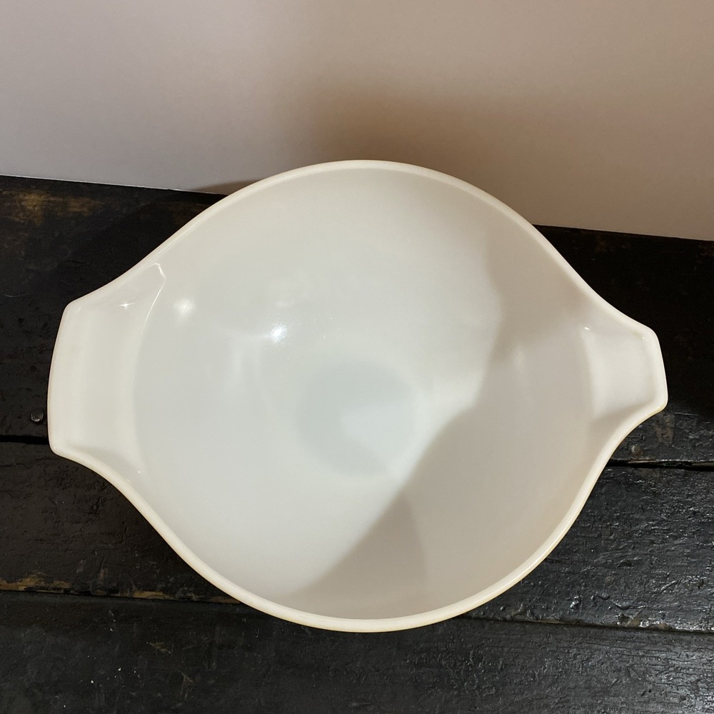 Vintage Pyrex BUTTERFLY GOLD Cinderella Nesting Mixing Bowl Large 4 Quart #444 - Picture 3 of 11